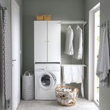 IKEA NYSJÖN çamaşır makinesi dolabı beyaz - 10496477