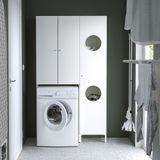 IKEA NYSJÖN çamaşır odası ve banyo için dolap kombinasyonu beyaz - 09415953