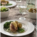 IKEA Ofantlıgt 18 Parça Beyaz Yemek Takımı