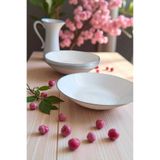 IKEA Ofantlıgt 6 Adet 20 Cm Yaldızlı Özel Seri Derin Çukur Yemek Tabağı