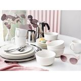 IKEA Ofantligt Beyaz Modern Klasik Set Feldispat 24 Parça Porselen Yemek Takımı