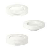 IKEA OFANTLIGT yemek takımı beyaz - 00102218