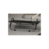 IKEA Ofis Masa Altı Ayaklık 49x38x15 Cm Kaymaz Tabanlı Ayak Desteği Siyah Destek 006156