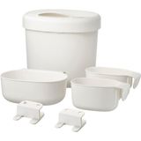 IKEA ÖNSKLIG stor Sepetler Değişen TBL 4'lü Set, Beyaz