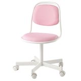 IKEA Örfjall Beyaz Vissle Pembe Çocuk Çalışma Sandalyesi