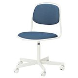 IKEA ÖRFJALL çalışma sandalyesi beyaz-vissle koyu mavi - 39501096