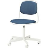 IKEA Örfjall, Çalışma Sandalyesi, Beyaz-Vissle Koyu Mavi - Mavi - Beyaz