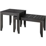 IKEA ÖRSKAR bahçe sehpası koyu gri