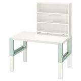 IKEA PAHL çocuk çalışma masası beyaz-yeşil - 29617813