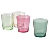 IKEA PAPPERSBJÖRK bardak seti karışık renkler - 50619928
