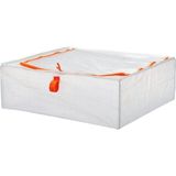 IKEA Parkla 55x49x19 cm Fermuarlı Yatak Altı Yastık Çarşaf Nevresim Giysi Ayakkabı Saklama Kutusu