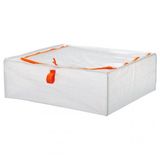 IKEA Parkla Beyaz Turuncu 55x49x19 cm Hurç