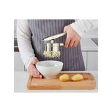 IKEA Patates Ezici Püre Yapıcı Paslanmaz Çelik 24,5 cm Gri Renkli Pratik Mutfak Gereci - 1 Adet