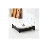 IKEA Peçetelik Meridyendukkan 22X22 cm Alüminyum Peçetelik Siyah