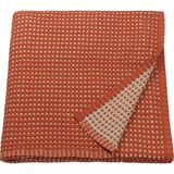 IKEA Pelartuja Kırmızı-Kahverengi-Bej 150X250 cm Yatak Örtüsü - Çok Renkli - 150 x 250 cm