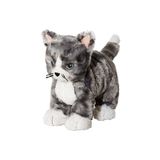 IKEA Peluş Oyuncak Beyaz Gri Kedi
