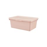 IKEA Pembe Kapaklı Saklama Kutusu SOCKERBIT 38x25x15 cm