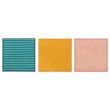 IKEA Pepprig 28x28 cm 3 Adet Microfiber Kurulama Bezi