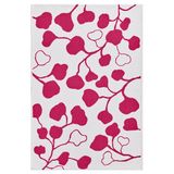 IKEA PERSIKOTRAD küçük halı beyaz-pembe - 90630325