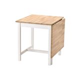 IKEA PINNTORP Katlanır Mutfak Masası, Açık Kahverengi-beyaz, 2-4 Kişilik, Katlanabilir, 67/124x75 cm