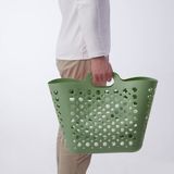 IKEA Plastik Slıbb Çamaşır Sepeti ,24 Lt Yeşil 36 x 40 Plastik 24 L