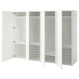 IKEA PLATSA/FONNES PLATSA gardırop beyaz - 49615361
