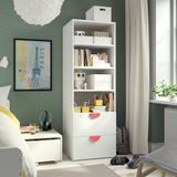IKEA PLATSA/SMASTAD çocuk kitaplığı beyaz - 69483265