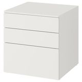 IKEA PLATSA/SMASTAD çocuk şifonyeri beyaz - 99387521