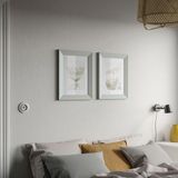 IKEA PLOMMONTRAD renkli çerçeve soluk gri-yeşil - 30594330