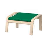 IKEA POANG ayak uzatma taburesi vissle parlak koyu yeşil-huş - 89625424