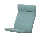 IKEA POANG sallanan koltuk minderi kelinge gri-mavi - 10624917