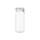 IKEA Premium Kapaklı Cam Kavanoz 30x11 Cm Kilitli Kapağa Sahiptir Aroma Koruyucu Contalı 2 Litre