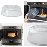 Ikea Prickig Mikrodalga Tabak Kapağı 26 CM Gri