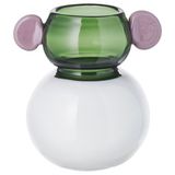 IKEA PS 2026 cam vazo beyaz-yeşil pembe - 70618560