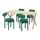 IKEA PS 2026 mutfak masası takımı çam-Knaback parlak yeşil - 49634406