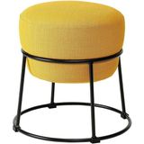 IKEA Puf, Sarı Ayak Uzatma Tabureleri Yuvarlak Model
