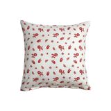 Ikea Quick 2 Adet Kırlent Kılıfı 50X50 Cm Fermuarlı Desenli Minder Kılıf Beyaz Renk İçi Dahil