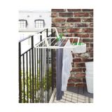 IKEA QUİCK Çelik Askılık Genişlik 77 Cm Balkon kenarı Kurutma Askısı Beyaz Kurutmalık Çamaşır Kurutmalığı