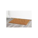 IKEA QUİCK Kapı Önü Paspası İki Adet 40x60 Cm Çok Amaçlı İç Kapı Paspası Desenli Kaymaz Paspas Kahverengi 001645