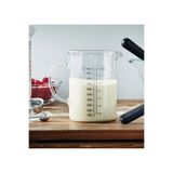 IKEA QUİCK Şeffaf Cam Ölçek 1 Litre Isıya Dayanıklı Ölçek Mutfak Ölçeği Uzunluk 17 Cm