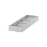 IKEA Raf Içi Bölmeli Ünite Açık Gri 15x53x5cm Takı-gözlük-saat Düzenleme Kutusu Yumuşak Ke