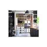 IKEA raf ünitesi, çam, 174x50x226 cm masif çam
