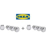IKEA Rajtan 2’li Cam Baharatlık Set 8 Adet Mutfak Dekoruna Uygun Ergonomik Kullanım