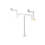 Ikea - Rannılen, Çift Gözlü Lavabo Sifonu, Beyaz