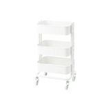 IKEA Rashult Beyaz 38x28x65 cm Servis Arabası