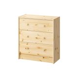 IKEA RAST 3 Çekmeceli Şifonyer, Çam 62x60 cm