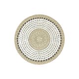 IKEA Rattan Amerikan Servis, 37 cm, Yuvarlak, Natürel, 6 Adet Set