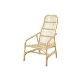 IKEA Rattan Berjer Koltuk, Ergonomik Tasarım, Doğal Rattan Rengi