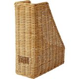 IKEA Rattan Dosyalık Naturel Dosyalama Düzenleyici Ev-Ofis 25X30X10 cm - Kahverengi