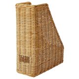 IKEA Rattan Dosyalık Naturel MeridyenDukkan Dosyalama Düzenleyici Ev-Ofis 25x30x10 Cm